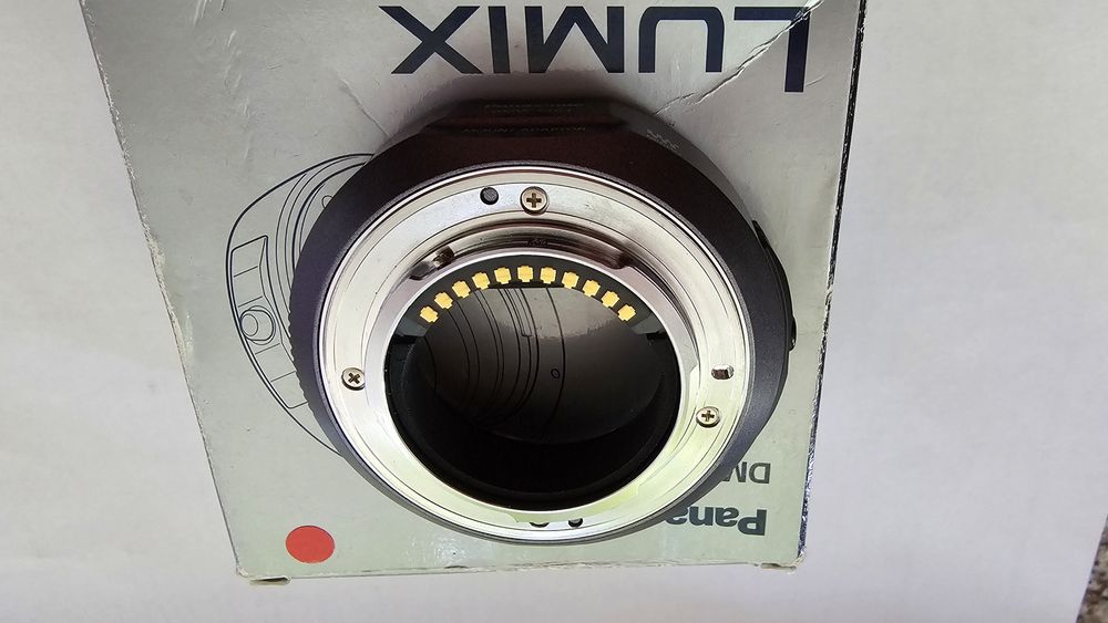 Panasonic lumix dmw-m1 adaptor foto pentru montura 4/3 la m4/3