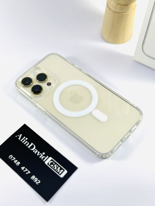  Husa Transparenta | Magsafe | PREMIUM l iPhone 14 / 15 / 16 / 17 Pro