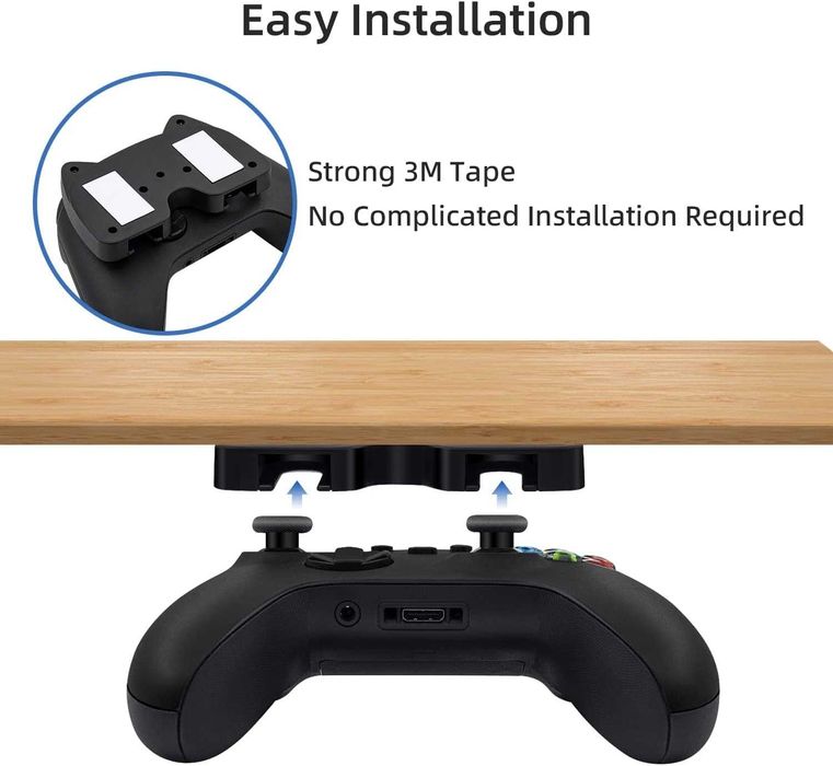 Стойка Държач за Геймпад за под бюро за Xbox контролер