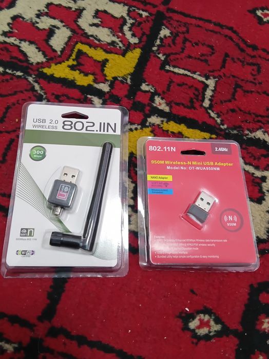 Адаптер приёмник вайфай usb wifi с диском