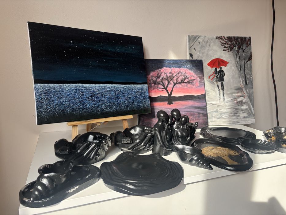 Продаю картины и декоры из гипса