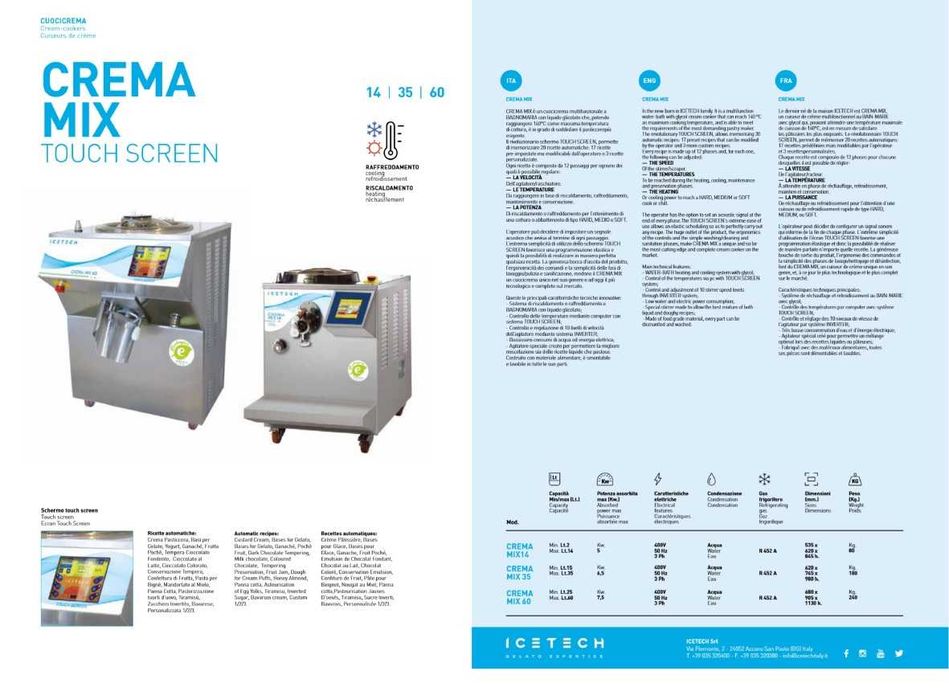 Машина за приготвяне на кремове