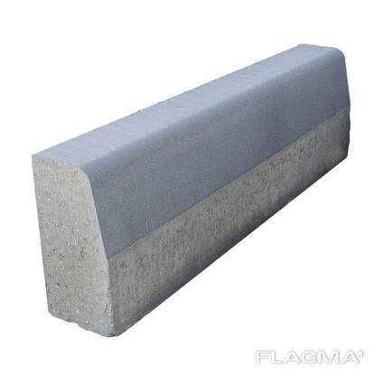 Дорожный бетонный бордюр длина 1м; 3м