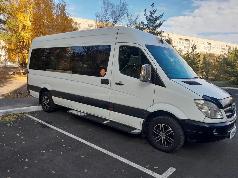 Развозка по городу и области на Mercedes Sprinter
