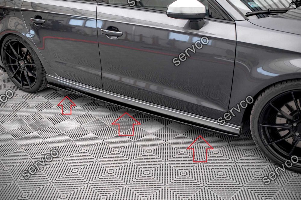 Pachet Body kit tuning Audi S3 Sportback 8V 2016-2019 v9 - Maxton