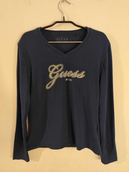 Дамска блуза дълъг ръкав Guess