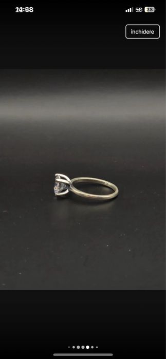 Inel Pandora cu piatra Moisanit D2.00ct