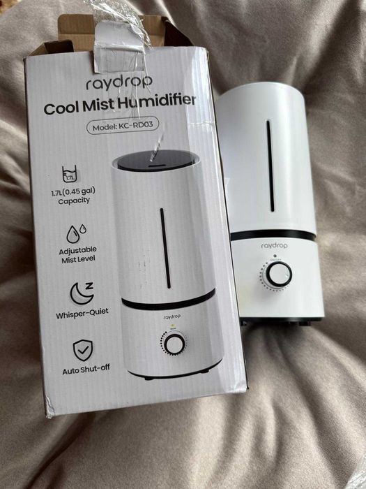 Umidificator Raydrop KC-RD03, 1.7L, silentios, ceata reglabila