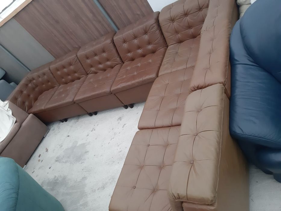 Vând corpuri canapea modulara piele