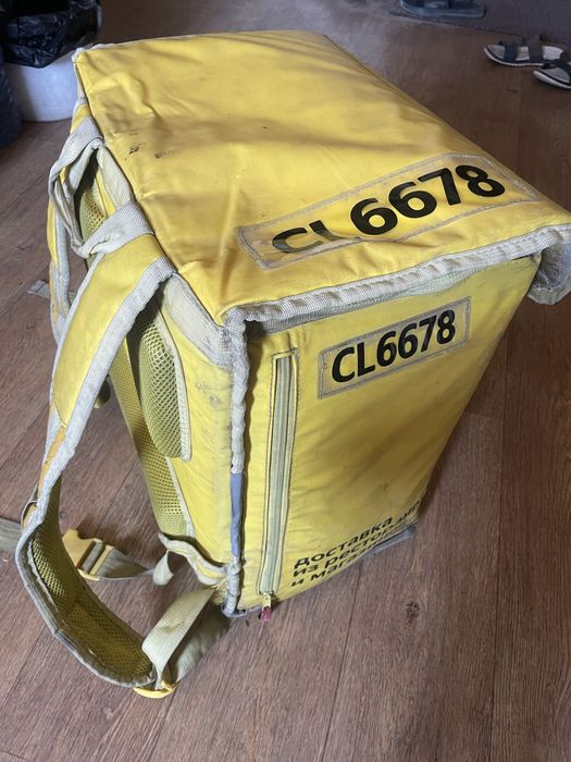 Сумка яндекс еды б/у