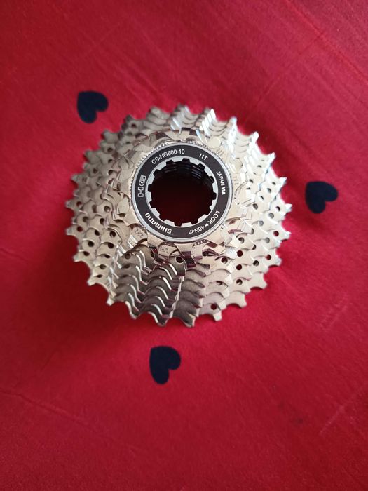 Bloc de pinioane pe casetă SHIMANO,10 viteze