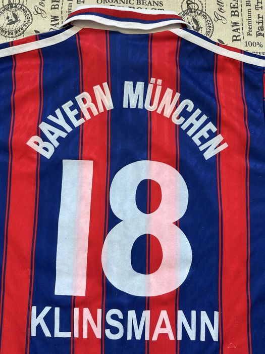Adidas Bayern Munchen 1995 #18 Klinsmann original тениска.S