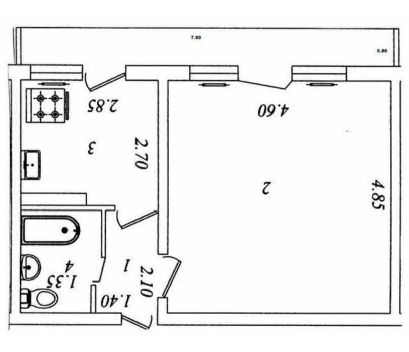 Сдается квартира в Яшнабадском районе Авиасозлар 1-ком 2-этаже 9-этаж