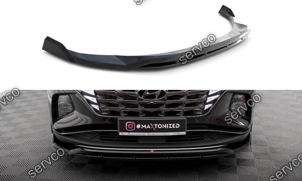 Prelungire bara fata Hyundai Tucson Mk4 2020- v2 - Maxton Design