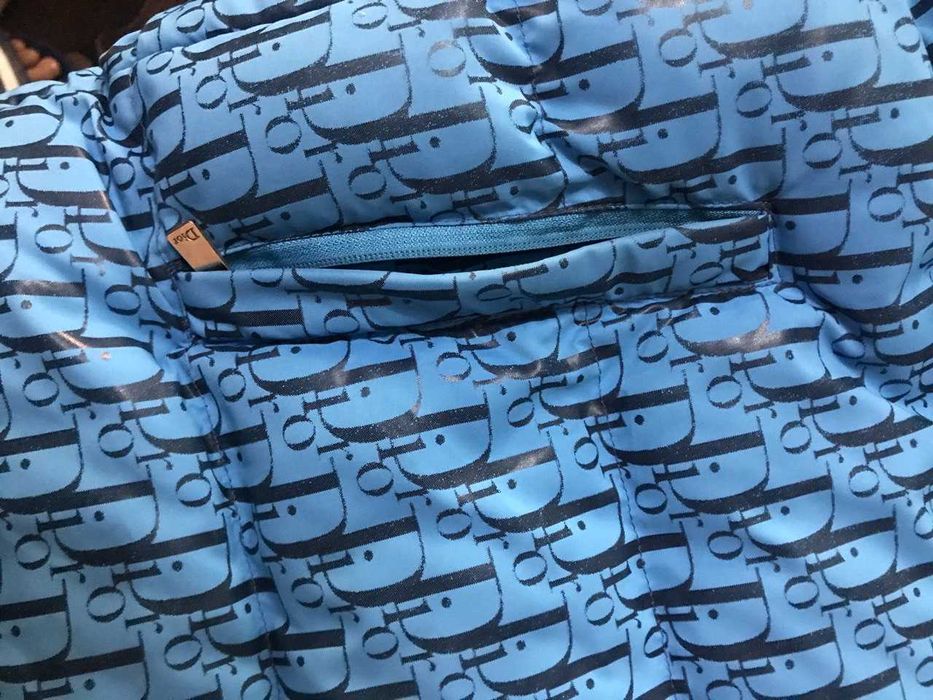 куртка пуховик Christian Dior зимняя тёплая