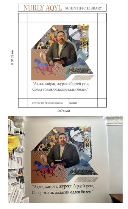 Продам настенный 3д принтер, б/у, 2млн