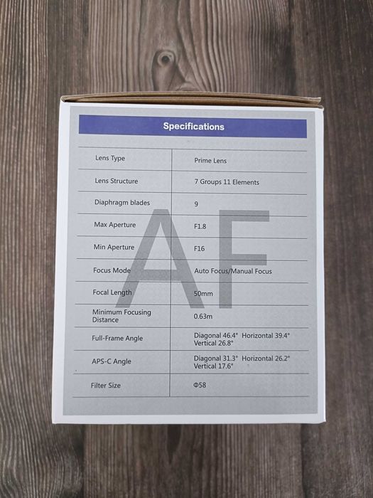 Meike 50mm  F 1.8 AF pentru Sony