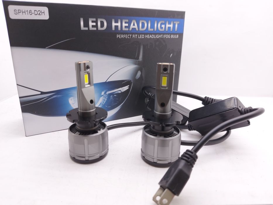 НОВО!!20000 lm!!ЛЕД КРУШКИ Д2С/ LED D2S D2R D2C заместващи ксенон