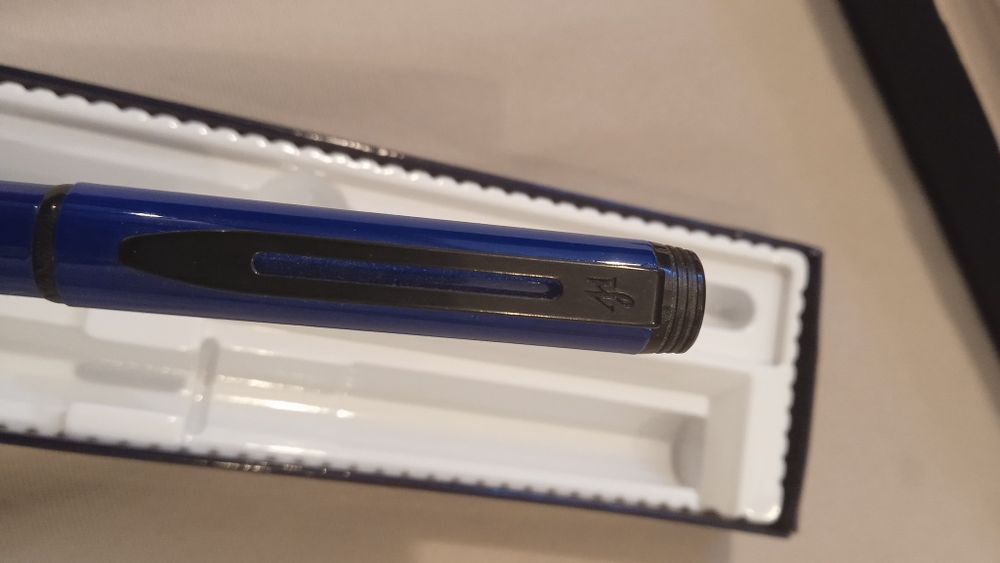 Stilou de lux Waterman made in Franta, original, penita placata cu aur