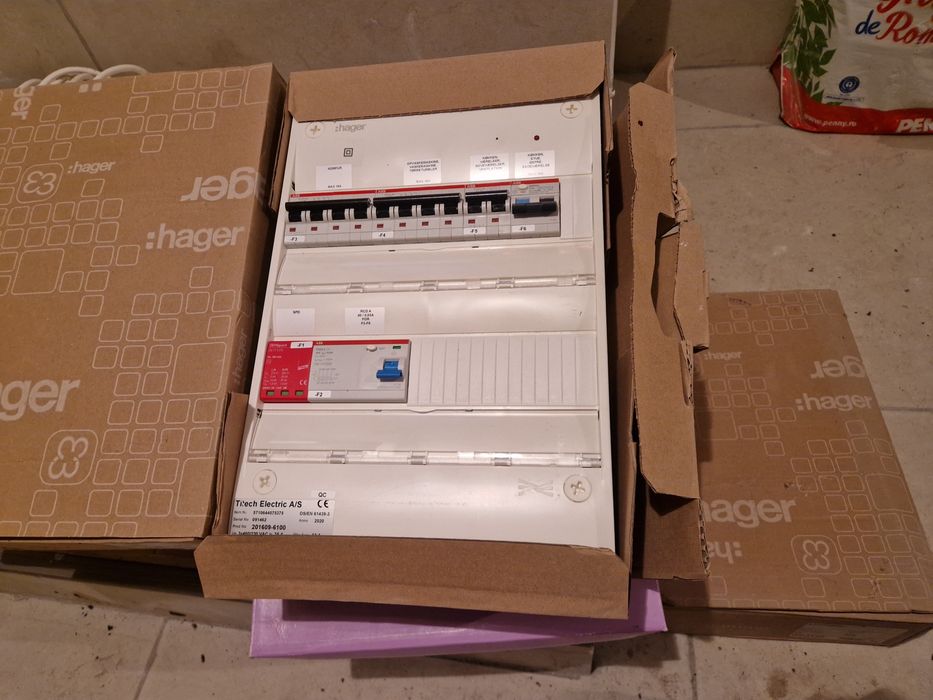 Tablou electric Hager.