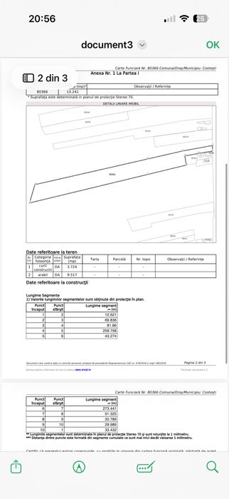 Teren Intravilan Podu Brosteni cu PUZ aprobat acces DN