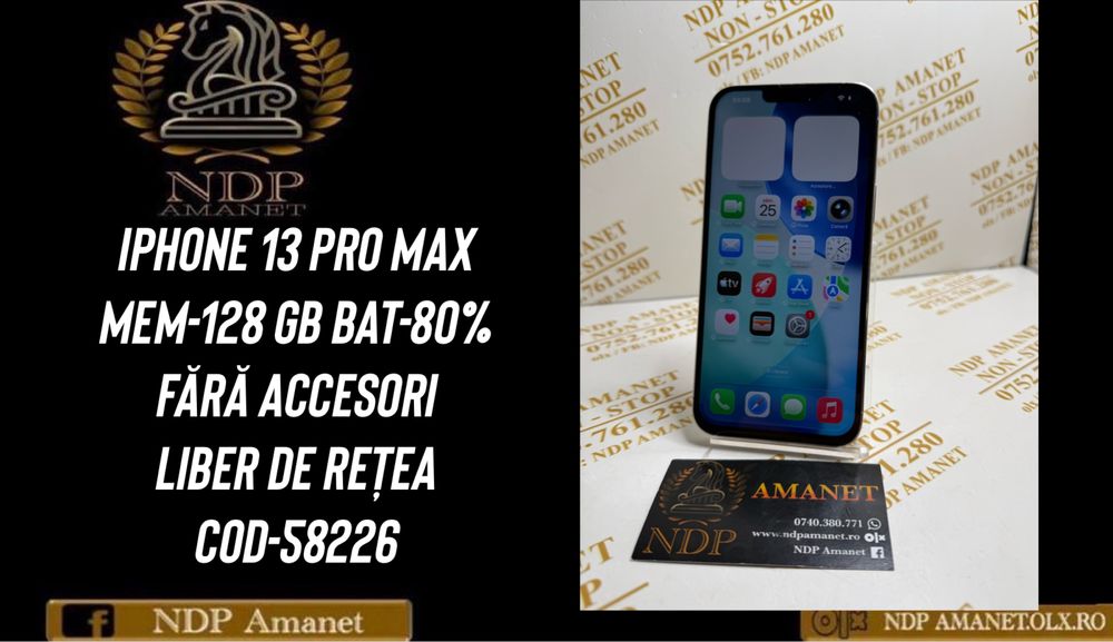 NDP Amanet Braila Iphone 13 pro max (58226)