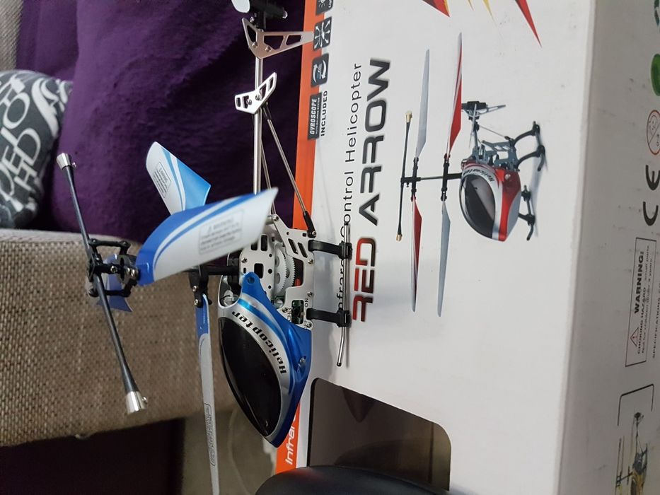 Хеликоптер и циклон 360 с дистанционни
