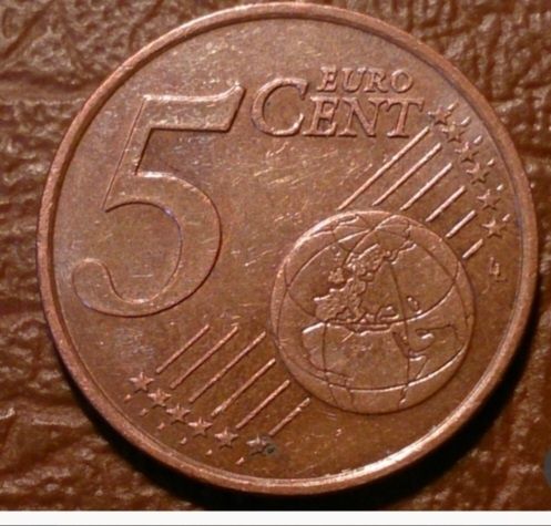 Tanga 5evro cent  1999-yil