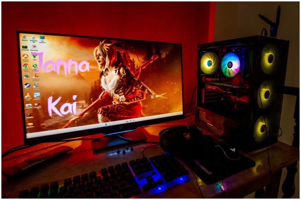 Игровой CS2, Core i5 7500, RX 570, 16 Gb DDR 4