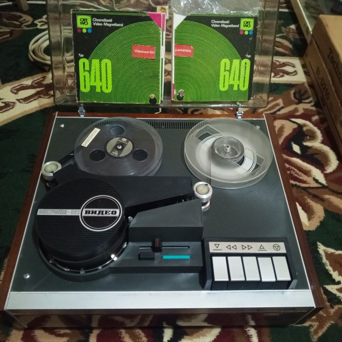 Электроника 502 Ретро видео магнитафон бабиновый