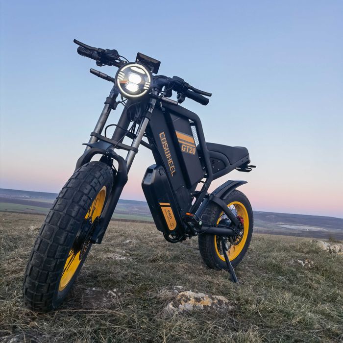 Електрически велосипед COSWHEEL GT20 PRO –Двоен мотор (3000W Peak)