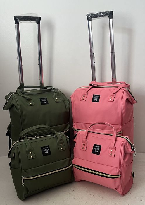 Раница на колелца + чанта (с безплатна доставка)