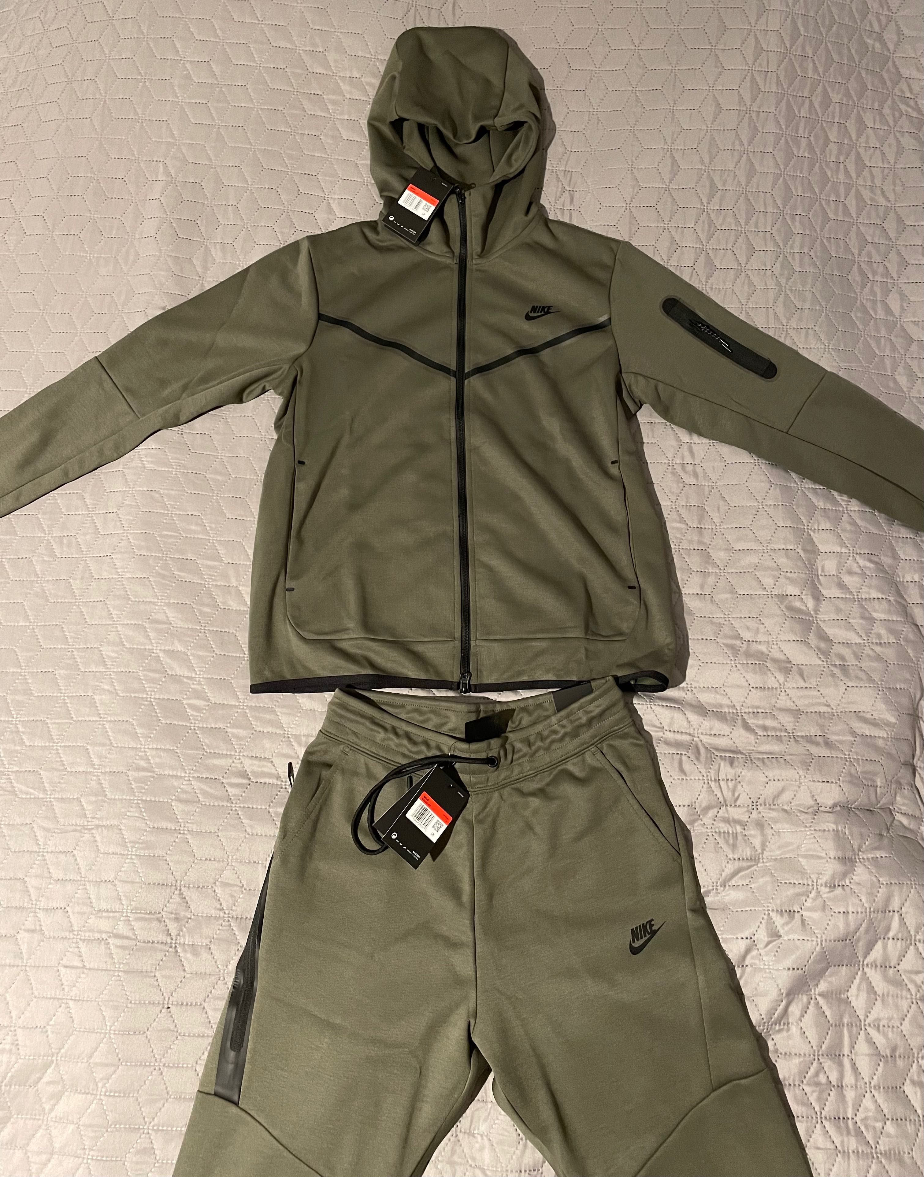 Nike Tech Fleece Army Green . OLX.bg