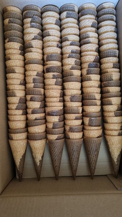 Рожки для мороженого стаканчики