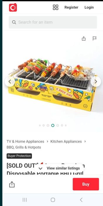 gratar nou cu cărbuni mic