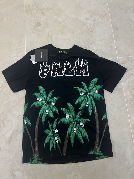 Tricou palm angels cu palmieri