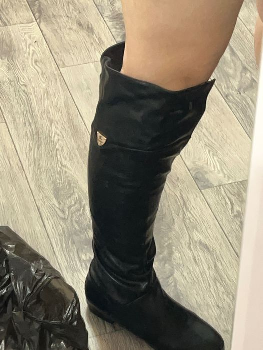 Ботфорты 40 размера черные