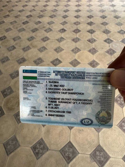 Zil sotiladi srochna ishlab yurib turgan xolati yaxshi