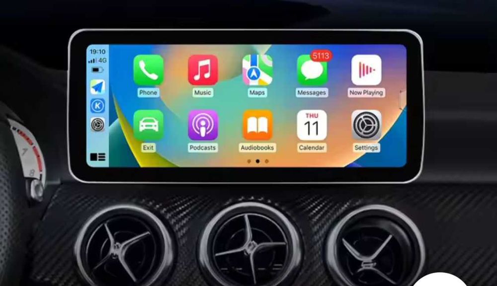 Navigatie Android CarPlay Mercedes A Class W176, CLA C117, GLA X156