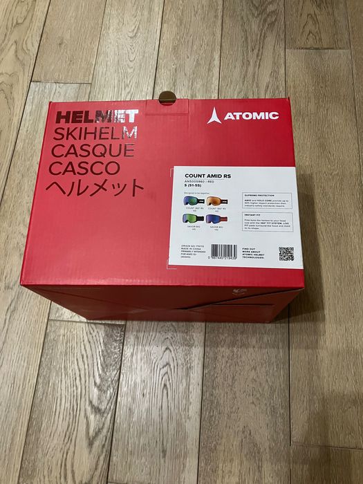 Atomic count amid RS ски каска