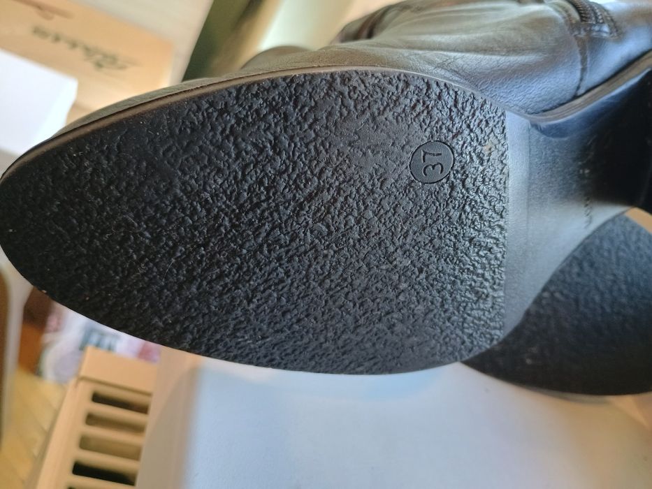 Дамски ботуши, естествена кожа,италианска мода!