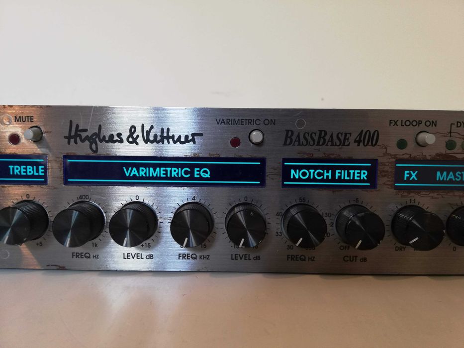 Hughes & Kettner Bass Base 400 - Amplificator legendar de chitara bass - Raritate