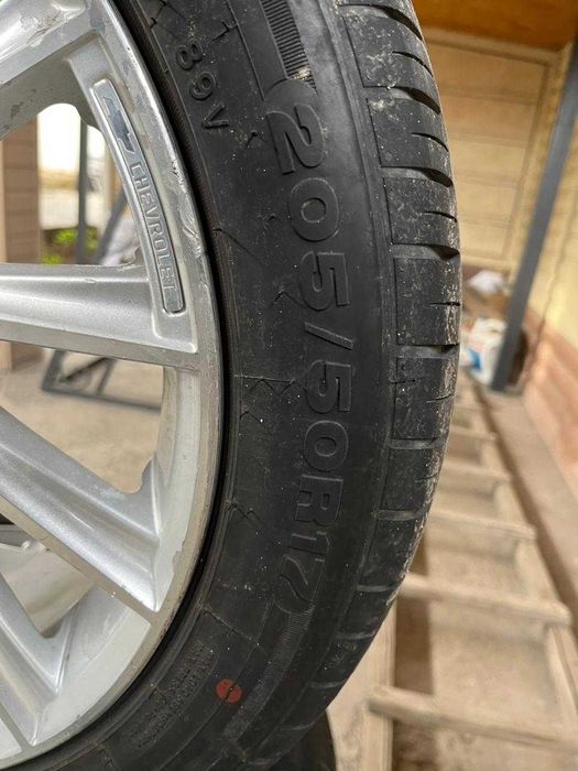 Шины с дисками на Chevrolet
