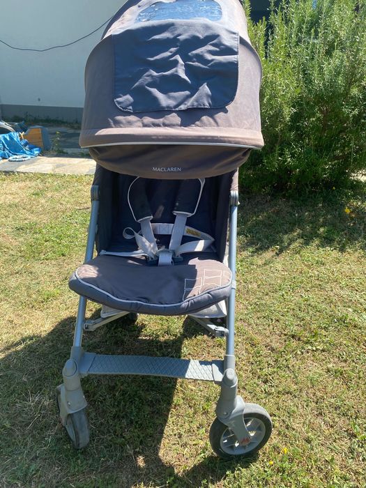 Бебешка количка-чадър Maclaren Techno, сива