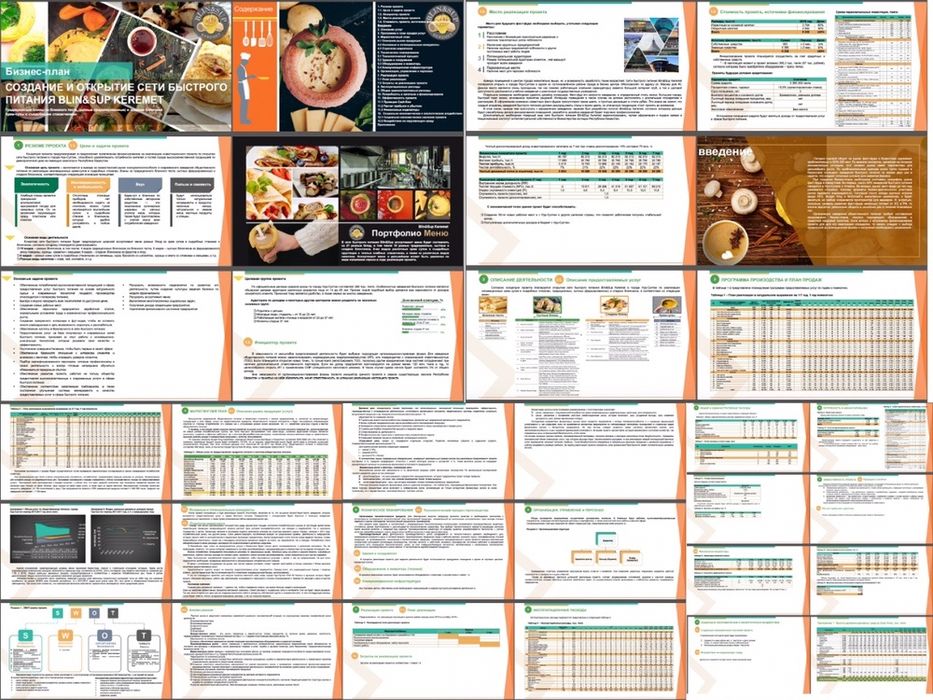 Бизнес план, ТЭО разработка - 35 тыс. тг