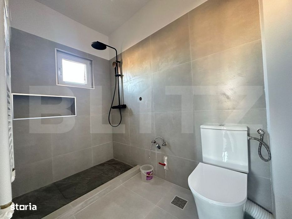 Duplex nou, 54 mp, scara interioara, centrala proprie – Micro 5, Hun