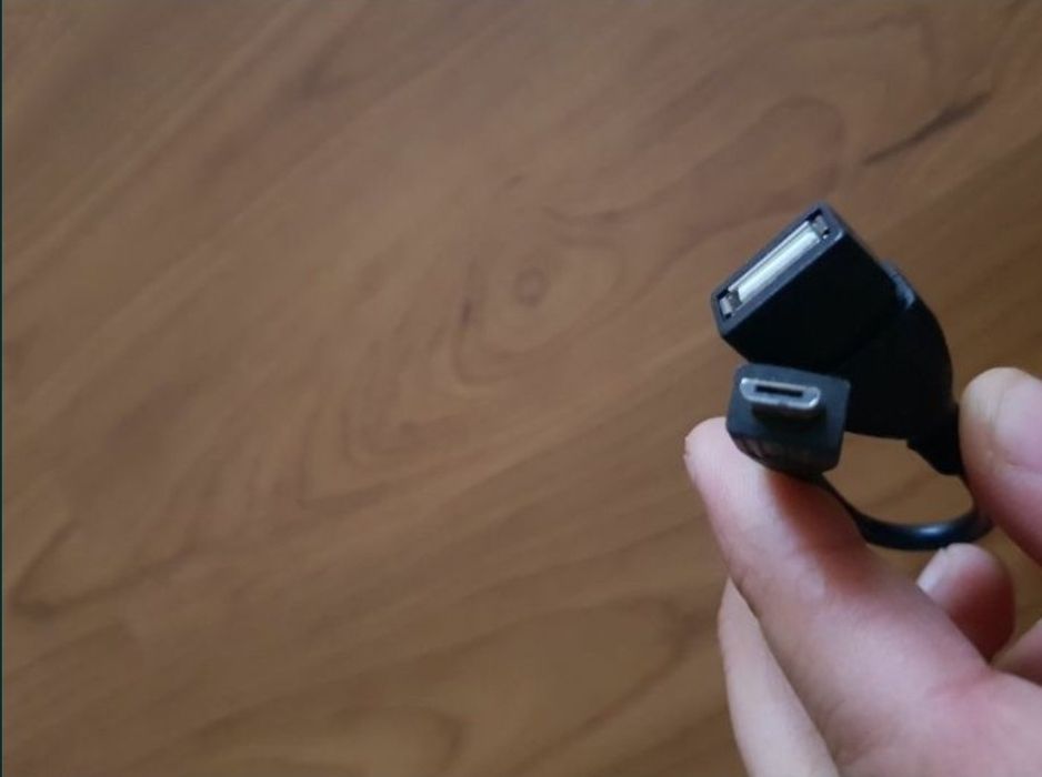 Cablu USB Gembird A-OTG-AFBM-002 OTG AF la Mini-BM, 0.15 m