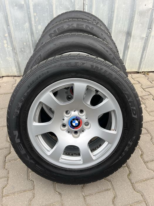 Jante aliaj 5x120mm,  anvelope 225/55 R16, BMW E60, E61, E90, F30, F31