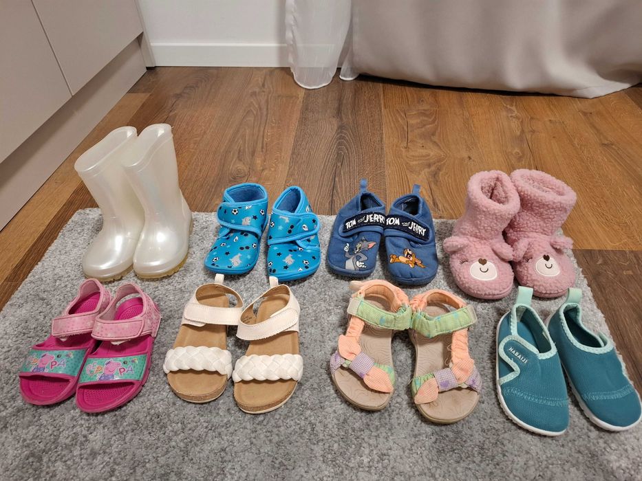 Papucei nr 23,Zara,h&m +, fete