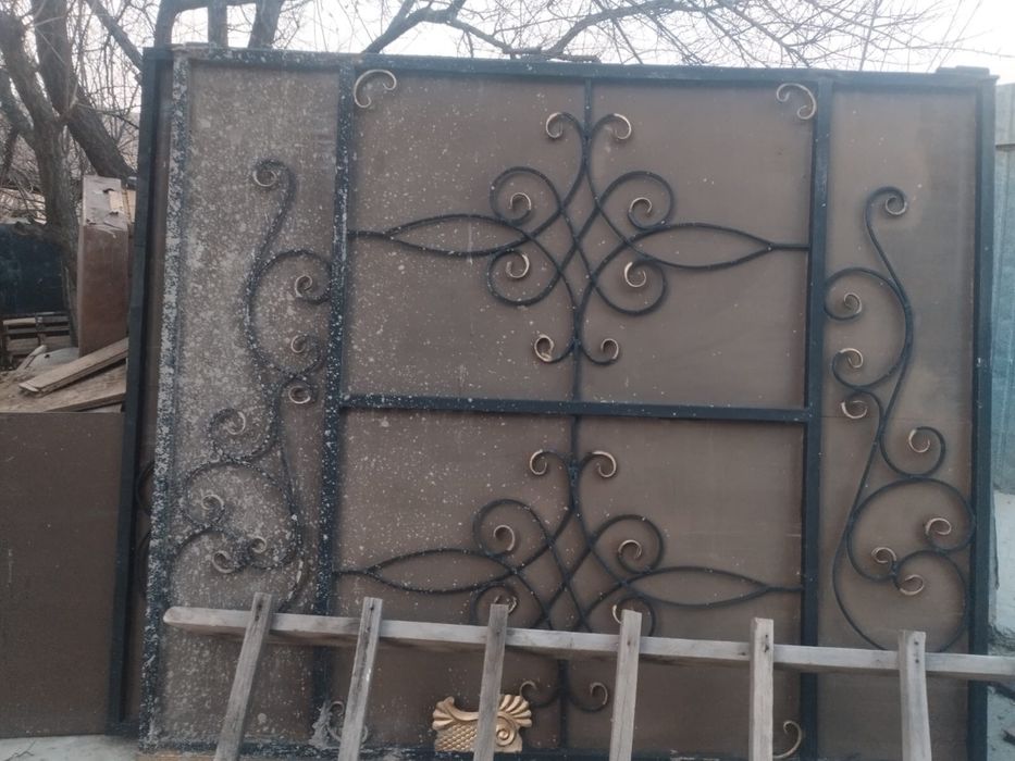 ворота с калиткой